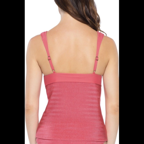 NEW $78 Becca Canyon Mesa Tankini Top [ SZ Large ]‎ - Picture 3 of 11
